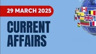 ✅ Current Affairs | March 29, 2025 | International news MCQ questions and answers | Smart English 👋👋