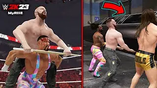 WWE 2K23 Epic MyRise Mode CUTSCENES!