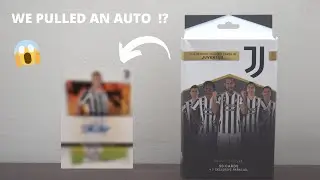 Topps Juventus Team Set 2021/22 Opening !! Amazing Auto + Numbered parallel pull !!