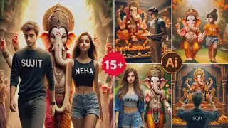 Ganesh Chaturthi Ai Photo Editing | Lord Ganesh Chaturthi Ai Photo Video Editing | Bing Ai