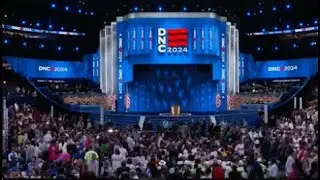 "Watch live: Kamala Harris speaks at end of Democratic National Convention" part 1