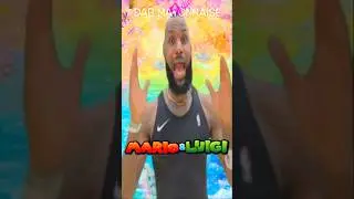 Lebron James, Scream If You Love Mario And Luigi