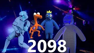 Evolution of Rainbow Friends Roblox