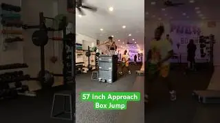Insane 57-Inch Box Jump: Hooper's Jaw-Dropping Athleticism! #basketballtraining #basketballdrills