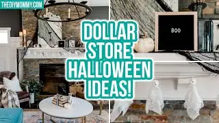 High End Dollar Store Halloween Decor Ideas 🕷 The DIY Mommy