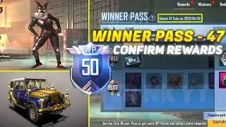 Pubg Mobile Lite Winner Pass 47 😍 1 To 50 WP All Confirm Reward I 