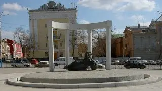 Фонтан Нева, часть комплекса фонтанов «Нева-Волга» в Астрахани. Часть 1