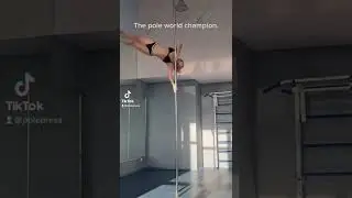 Pole Sport Training with Olena Minina, 2021 Pole World Champion