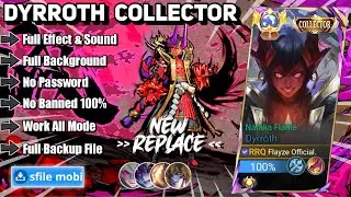 Script Skin Dyrroth Collector No Password | Full Effect & Sound | Patch Terbaru!
