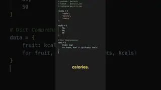 dict comprehension | Python |  