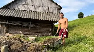 An ordinary day of a young man in the highlands