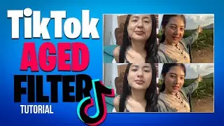 How to Get TikTok Aged Filter (TikTok Old Age Filter Tutorial) - Old Face Filter Trend on TikTok