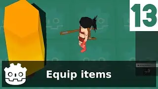 Day 13: I equip items for the character in the 3D game Godot - NhijQuang