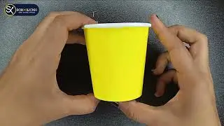 How to make Paper cup smile face / Best out of waste craft ideas / waste material craft idea
