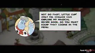 Cuphead - What Happens If We Try Ms. Chalice Tutorial WITHOUT Cookie? (Commentary)
