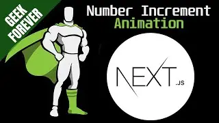 👨‍💻Next.js | GSAP CDN - Number Increment Animation