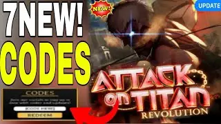 ⚠️NEW UPD💥CODES⚠️ATTACK ON TITAN REVOLUTION ROBLOX CODES IN DEC 2024 ATTACK ON TITAN CODES 2024