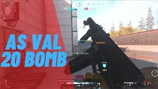 Dropping 21 kills with the AS VAL - Search and destroy
