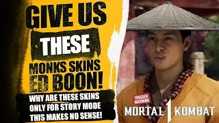 Mortal Kombat 1:NRS Faces Backlash Fans Demand More Content & Value for Their Money | DLC Monk Skins
