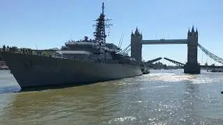 🇯🇵 JMSDF Training vessel JS Kashima arrives in London