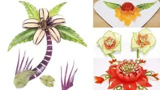 8 Artistic Vegetable Hacks & Ideas For Beautiful Foods Decorations