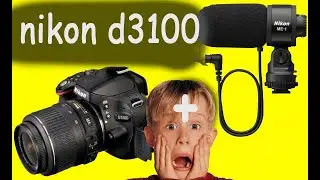 nikon d3100 разъем для внешнего микрофона своими руками!!! Подробная инструкция!