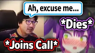 Daigo Umehara Joins Towa's Discord Call At The Worst Time and Makes Her Embarrassed Cutely【Hololive】