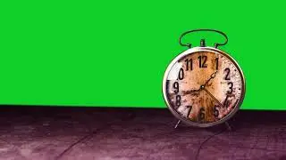 Free Green Screen - Realistic Clock Animated green screen animation |green screen effects