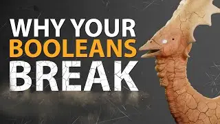 Creature Kitbash - 6 secrets to mastering booleans
