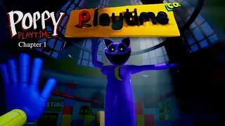 Poppy Playtime Chapter 1 - HUGGY WUGGY is CATNAP full gameplay Walkthrough & ending (No Commentary)