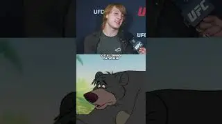 Would Paddy Pimblett rather be stuck with a bear or a man in woods? LOL 