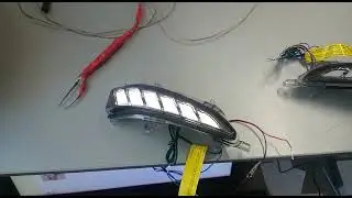 Повторители в зеркала Lexus LX570 2012-2020/Lexus GX460 Бегающий поворотник