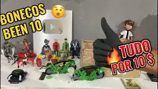 ACHEI BONECOS DO BEN 10 POR 10$ : UNBOXING