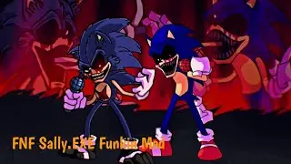 Overseen - Vs Sally.EXE - FNF Mod - Friday Night Funkin Mobile Game!  ||#targetgame