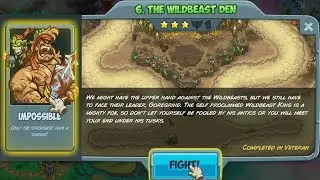 Kingdom Rush 5: Alliance - 6. The Wildbeast Den + Heroic & Iron Challenge (IMPOSSIBLE)