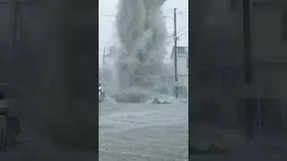 Tornado touches the ground