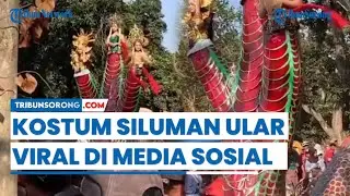 Kostum Karnaval Viral Mirip Siluman Ular