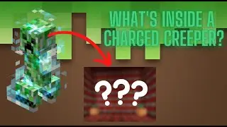 what's inside a charged creeper?
