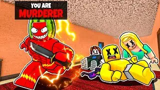 Playing as THE FLASH in Murder Mystery