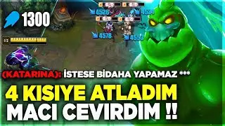 FAKER YAPSA 1 YIL KONUŞULURDU !! EFSANE ATLADIM !! 1200 AP ZAC ORMAN !! | Ogün Demirci