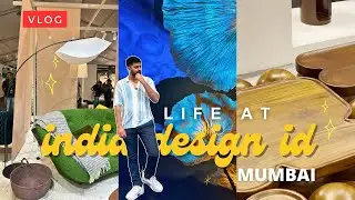 My Day at India Design ID Mumbai 2024 | fyiarch Vlog