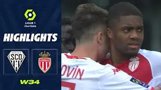 ANGERS SCO - AS MONACO (1 - 2) - Highlights - (SCO - ASM) / 2022-2023