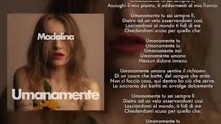 MADALINA - UMANAMENTE (LYRIC VIDEO)