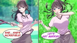 [Manga Dub] I pretended to be weak but I got challenged by the strongest girl in tennis [RomCom]