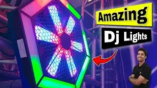 Amazing Dj lights in indian dj expo delhi | budget friendly new dj lights | Mini sharpy light