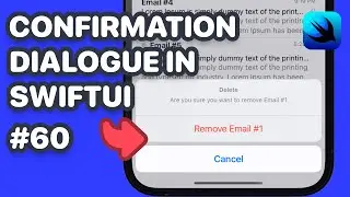 Add A Confirmation Dialogue in SwiftUI (SwiftUI Confirmation Dialogue)