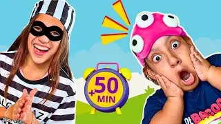 Maria Clara MC Divertida aprende lições importantes na praia, piscina e escola