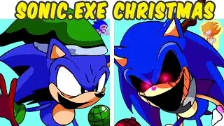 Friday Night Funkin' VS Sonic.exe Restarted: Christmas One shot (Fleetway, Faker, Majin) (FNF MOD)