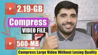 Compress Large Video Without Losing Quality | How to Make Video Files Smaller | Film Editing School
