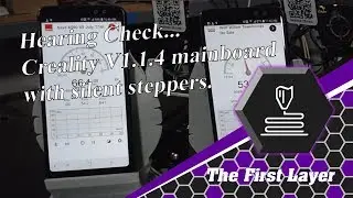 Creality mainboard V1.1.4 with silent steppers